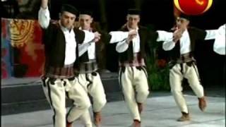 Тешкото  Teshkoto  Macedonian Miyak Region Mens Traditional Folk Dance [upl. by Ecital]