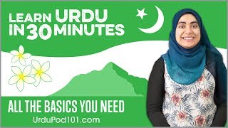 Learn Urdu in 30 Minutes  ALL the Basics You Need [upl. by Witkin]