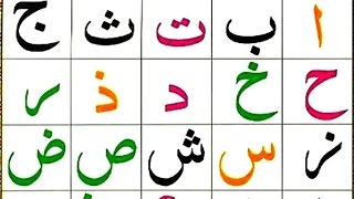 Arabic Alphabet Learn to Write and Pronounce [upl. by Anselmi]