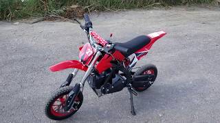 50cc Kids Dirt Bike Gas Powered Mini Pit Bike For Sale From SaferWholesalecom [upl. by Othilia74]