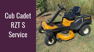 Cub Cadet RZT S First Service [upl. by Nyrrek]