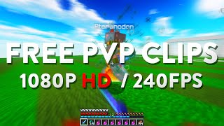 Minecraft Free PvP Clips To Use amp Edit  1080p240FPS DOWNLOAD IN DESC [upl. by Sweet]