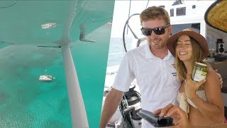 BAHAMAS Flight VLOG  Special Delivery to Sailing La Vagabonde [upl. by Ahsirtak]