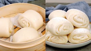 Mantou buns the Chinese recipe really easy to prepare [upl. by Oiramad706]