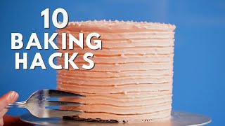 10 Easy Baking Hacks That Pastry Chefs Swear By  Tastemade Hacks [upl. by Ralyt784]