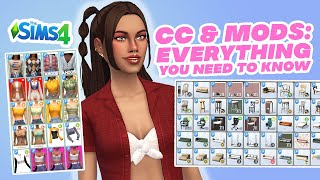 HOW TO DOWNLOAD INSTALL ORGANISE CUSTOM CONTENT amp MODS  The Sims 4 [upl. by Annekahs]