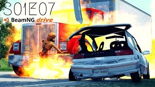 Beamng Drive Movie Epic Police Convoy Assault Sound Effects Part 11  S02E01 [upl. by Kendra118]