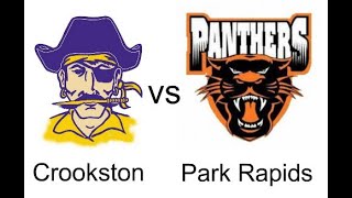 Crookston Pirate Boys Hockey vs Park Rapids 1625 [upl. by Camala270]