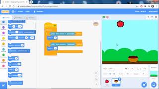 Creando un juego de atrapar en Scratch [upl. by Ainival611]