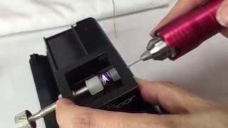 Drilling beads using the JOOLTOOL [upl. by Ytok]