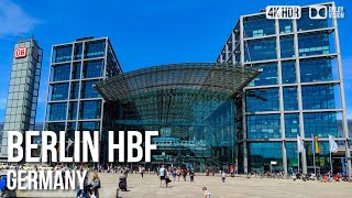 Berlin Hauptbahnhof  Central Station  🇩🇪 Germany 4K HDR Walking Tour [upl. by Kiker516]