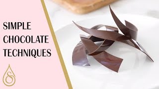 Simple Chocolate Techniques You Need To Know [upl. by Wiggins]