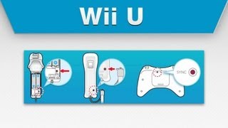 Wii U  How to Sync Your Wii Remote [upl. by Phina]