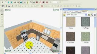 Creating Kitchen Layouts with Pro100 [upl. by Jit656]