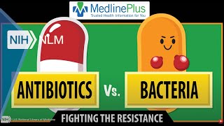 Antibiotics vs Bacteria Fighting the Resistance [upl. by Relyk557]