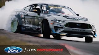 Ford Mustang Drifts the Nurburgring with Vaughn Gittin Jr  Ford Performance [upl. by Karen343]