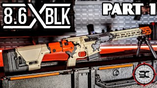 86 blackout build  Ar 10 Aero Precision custom builder set part 1 [upl. by Ardnuasal315]