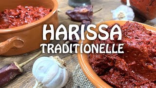 Harissa Tunisienne Maison  هريسة تونسية عربي [upl. by Summer528]