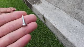 Protips  Screws for Artificial turf installation [upl. by Eanram758]