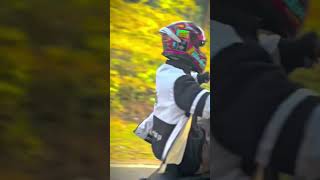 Moped scooter stunt wheelie perfect stunt skill rider skills bikelover [upl. by Chapnick130]