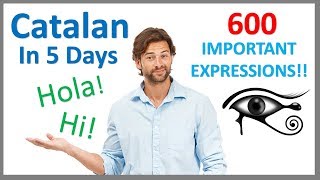 Learn Catalan in 5 days Conversation for Beginners [upl. by Ilah]