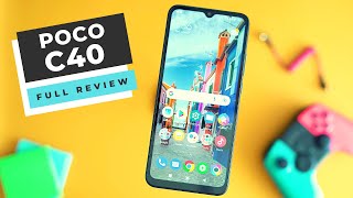 Cheapest Xiaomimade Smartphone of 2022 Poco C40 Full Review [upl. by Athey]