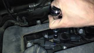 How to Replace KIA ForteCerato Spark Plugs [upl. by Acirtap]