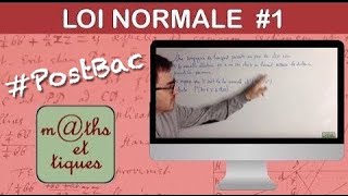 Utiliser la loi normale  PostBac [upl. by Nagaer]