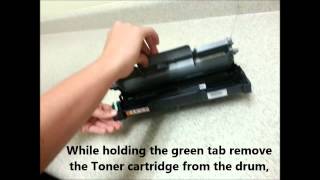 How To Replace A Brother Toner Cartridge  Tutorial [upl. by Yunfei]