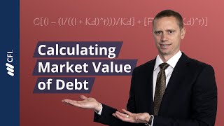 Calculating Market Value of Debt [upl. by Ytitsahc519]