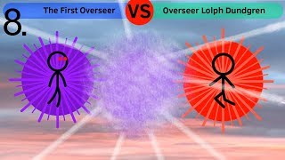 The Stickworld part 8  Overseer VS Overseer Season 1 episode 8 [upl. by Assiron758]