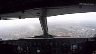 CockpitPilot´s view  Airbus A320 landing  Berlin [upl. by Shipley]