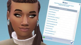 ENABLING MODSCC AFTER AN UPDATE 💙  The Sims 4 [upl. by Bartosch]