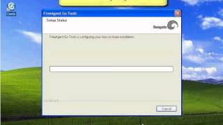 Connecting your FreeAgent Go drive to your system  Install FreeAgent Tools [upl. by Yroger]