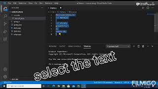 how to comment or uncomment in vs code  visualstudio code [upl. by Dasha10]