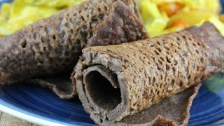 How to Make Injera Ethiopian Flatbread [upl. by Farrington624]