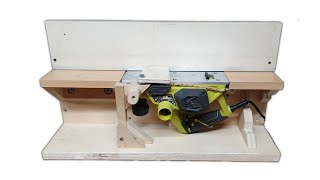 DIY Jointer Planer Ryobi RPN 780 or other [upl. by Aihsek]