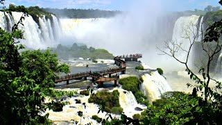 Iguaçu Falls Iguaçu National Park Brazil [upl. by Ansev]