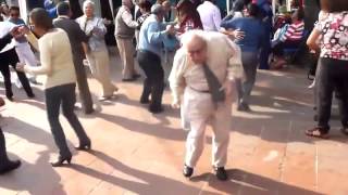 Hilarious Old Man Dancing Techno LoL [upl. by Aik]