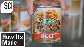 How Factories Produce Canned Meat  How Its Made [upl. by Fanechka]