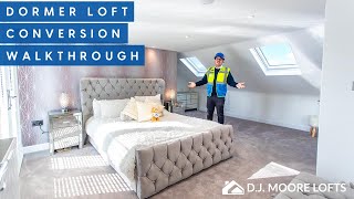 Dormer Loft Conversion Walkthrough [upl. by Erimahs334]