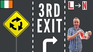 Roundabouts  3rd Exit Clearly Explained [upl. by Eceinehs]