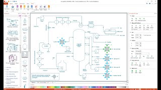 How to Draw a Chemical Process Flow Diagram [upl. by Iramat]