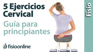 5 Ejercicios fáciles para cervicales  GUIA PARA PRINCIPIANTES [upl. by Kristi]