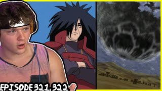 MADARA UCHIHA VS ALLIED SHINOBI FORCES Naruto Shippuden REACTION Episode 321 322 [upl. by Falk]