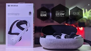 Oculus Quest 2 Elite Strap With Battery amp Case Unboxing Install Tutorial amp Demo [upl. by Nnahgiel145]