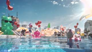 Candy Crush Saga  TV Commercial  Dive in and join the party [upl. by Eiduam]