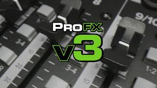 ProFXv3 Series  Professional Effects Mixers with USB [upl. by Aleiram670]