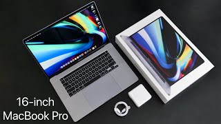 16inch MacBook Pro Unboxing Setup Comparison and First Look [upl. by Erdda]