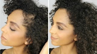 HOW TO APPLY TOPPIK HAIR BUILDING FIBERS  DISCOCURLSTV [upl. by Nylac]